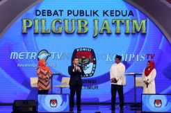 Debat Terbuka Kedua Pilgub Jatim