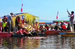 Tradisi Larung Sapi Sedekah Rawa di Rawapening