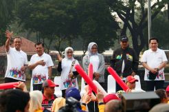 Wapres Jusuf Kalla Lepas Peserta Parade Asian Games 2018