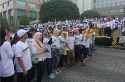 Rayakan HUT Ke-59, Maybank Indonesia Gelar Fun Walk