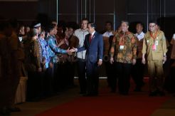 Presiden Buka Rakornas Pembinaan Penyelenggaraan Pemerintahan Desa, Pusat dan Daerah 2018