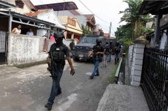 Penggerebekan Rumah Terduga Teroris di Kunciran Tangerang