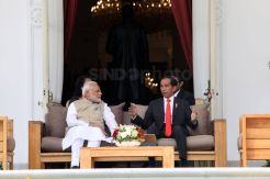 Presiden Jokowi Terima Kunjungan Kenegaraan PM India Narendra Modi