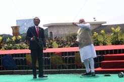 Presiden Jokowi dan PM Narendra Modi Buka Pameran Layang-Layang