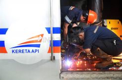 Sambut Mudik Lebaran, 115 Gerbong KA Diperbaiki
