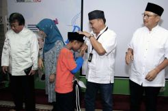 Wijaya Karya Bangunan Gedung Beri Santunan Kepada 2.000 Anak Yatim