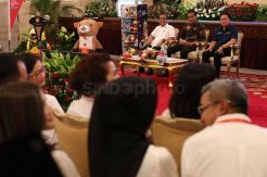 Presiden Jokowi Ajak Artis dan Seniman Promosikan Asian Games 2018