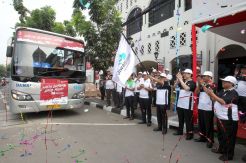 Seribu Pemudik Ikuti Mudik Gratis Jiwasraya