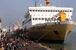 Ribuan Pemudik dari Balikpapan Tiba di Tanjung Perak Surabaya