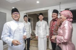 Ketua MPR Zulkifli Hasan Gelar Open House di Rumah Dinas Widya Candra