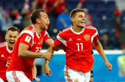 Kalahkan Mesir 3-1, Rusia Lolos ke Babak 16 Piala Dunia
