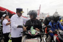 Menhub Tinjau Arus Balik di Pelabuhan Tanjung Priok
