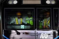 Menhub Tinjau Kesiapan Uji Coba MRT