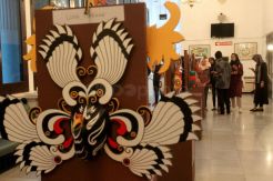 Ratusan Topeng Dipamerkan dalam Festival Babukung 2018