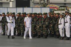 KSAL Pimpin Upacara HUT Ke-57 Kolinlamil