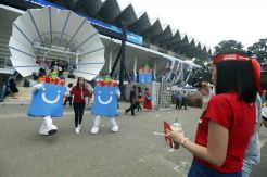 Kemeriahan Laga Final Blibli Indonesia Open 2018