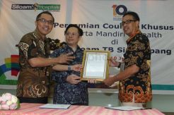 Mandiri Inhealth Resmikan Konter di Siloam Hoslpitals TB Simatupang