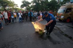 Simulasi Cara Pemadaman Api Tabung Gas