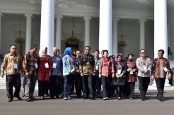 Presiden Jokowi Silaturahmi dengan Wali Kota di Istana Bogor