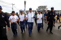 Mendes Eko Putro Sandjojo Arak Obor Asian Games 2018 di Sorong