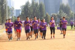 Ratusan Siswa Ikuti Combi Run Academy