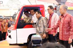 Presiden Luncurkan Kendaraan Pedesaan AMMDes di GIIAS 2018