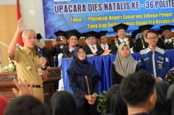 Ganjar Pranowo Hadiri Dies Natalis ke-36 Politeknik Negeri Semarang
