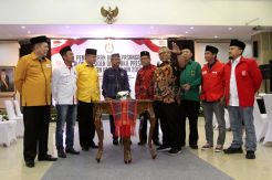 Sekjen Parpol Koalisi Pendukung Jokowi Datangi KPU