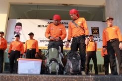 PKS Jateng Berangkatkan 1.166 Relawan ke Lokasi Gempa Lombok
