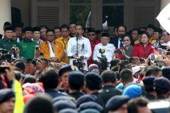 Daftar ke KPU, Jokowi dan Maruf Amin Berangkat dari Gedung Joeang 45