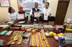 BPOM Surabaya Amankan Kosmetik, Jamu dan Pangan Ilegal Senilai 3.1 Miliar.