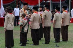 Presiden Jokowi Hadiri Peringatan Hari Pramuka