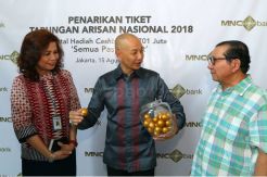 MNC Bank Gelar Penarikan Tiket Tabungan Arisan Nasional 2018
