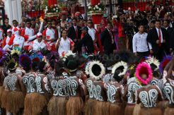 Presiden Jokowi Terima Obor Asian Games 2018