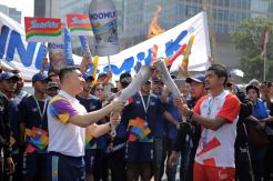 Indofood Semarakkan Pawai Obor Asian Games 2018