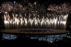 Gemerlap Pesta Kembang Api Opening Ceremony Asian Games 2018