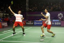 Kalahkan Jepang Bulu Tangkis Beregu Putra Indonesia Hadapi China