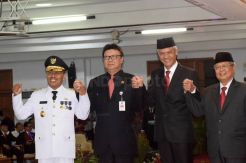 Mendagri Tjahjo Kumolo Lantik Penjabat Gubernur Jateng