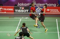 Owi/Butet Melenggang ke Perempat Final Cabor Bulutangkis Perorangan