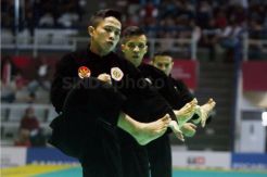 Pencak Silat Seni Beregu Putra Indonesia Sumbang Emas Ke-15