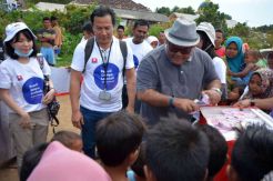 Diamond Group Peduli Korban Gempa Lombok