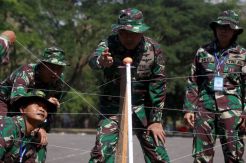 Serunya Game Outbound Perwira Puspenerbal