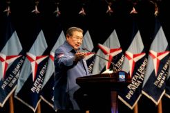 SBY Sampaikan Pidato Politik di HUT ke-17 Partai Demokrat