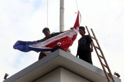 Semangat Arek-arek Suroboyo dalam Teater Kolosal Perobekan Bendera Belanda di Hotel Majapahit
