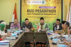 Fraksi PKB DPR Gelar FGD RUU Pesantren dan Pendidikan Keagamaan