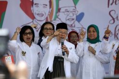 Perempuan Ijma Deklarasikan Dukungan Kepada Jokowi-Maruf Amin