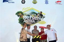 Peluncuran Kawasan Percontohan Tertib Lalu Lintas di Festival Kampung Berseri Astra