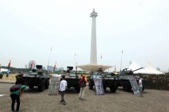 Sambut HUT Ke-73, TNI Gelar Pameran Alutsista di Monas