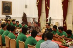 Presiden Jokowi Terima Timnas U-16