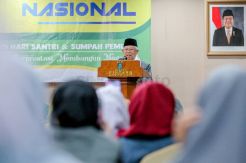 Cawapres Maruf Amin Hadiri Rapimnas IPPNU